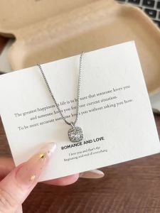 ZHENGZHAO | Shiny Luxury Minimalist Titanium Locking Necklace