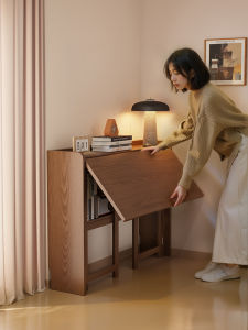 DONGMU | Foldable Solid Wood Study Desk