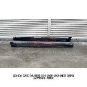 B0502 MUGEN HONDA CIVIC SO4 SR4 90-99 SIDE SKIRTCAR BODYKIT (FIBER)