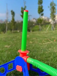 Mainan Roket Terbang Kanak Kanak Pemijak Kaki Pelancar Roket LED Berlampu Outdoor Flying Rocket Toy Kids Sky Rocket Foot Launch Lighting Outdoor Ejection Flash Sky Cannon Toys 宝宝冲天火箭脚踩发射闪光冲天炮户外玩具飞天小火箭发射筒闪光冲天炮发射器 E105