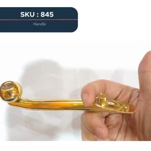 Brass Plated Pull Handle 845