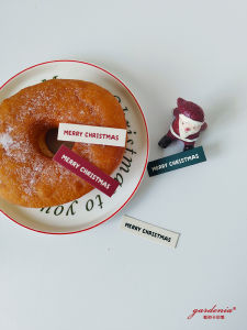 Merry Christmas Handmade Baking Dessert Box Decoration Card Wholesale Stationery Cultural Business Supplies Printing Products