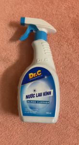 Nước Lau Kính DrC lau sạch gương nhà tắm chống hấp hơi nước 500ml