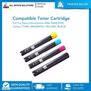 AOS Compatible Fuji Xerox Toner Cartridge CT201434 CT201435 CT201436 CT201437 for Xerox DocuCentre IV C2260/C2263/C2265