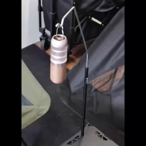 Giá Đỡ Đèn Có Thể Tháo Rời IGT Giá Đỡ Đèn Bàn Bằng Nhôm Giá Đỡ Đèn Cắm Trại Cho Bàn IGT Thiết Bị Ngoài Trời