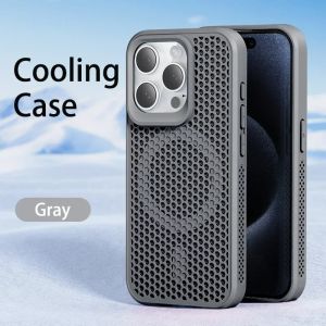 Heat Dissipation for Magsafe Magnetic Wireless Charging Phone Case for IPhone 17 16 14 15 13 12 11 Pro Max Shockproof Hard Cover