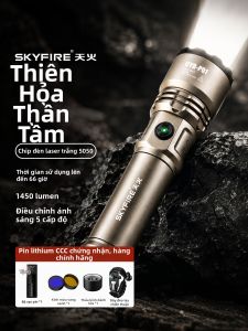 SKY FIRE | Super Bright Tactical Laser Flashlight
