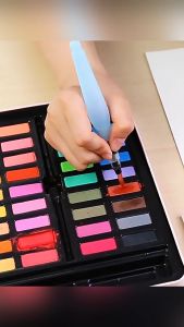 36/48 Colors Solid Watercolor Paint Set: Metal Iron Box & Art Supplies