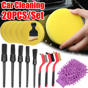 WOKEN 20PCS/Set Car Cleaning Brush Kit: A Comprehensive Guide