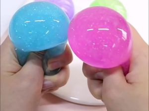 1PC/4Pcs Squishy Stress Balls with Maltose Syrup Fun Gold Flour Buns Dumpling Shapes Antistress Fingertip Toys for Kids Gift