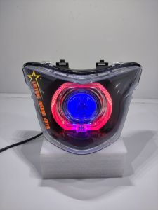 Reflektor Lampu Depan Yamaha MX King V1 2015 Mx King Generasi Pertama Custome Bilet Ala ala Biledd Projie