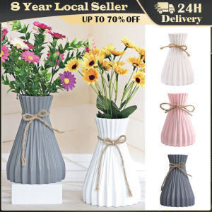 Nordic Style Flower Vase Living Room Decoration Ornaments Modern Origami Plastic Vases Pot for Flower Arrangements Home Decor