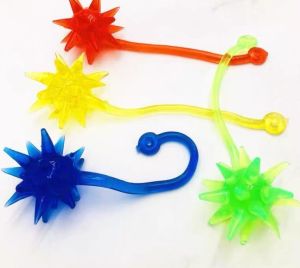 2Pcs Mainan jelly Corona tempel bola duri jelly/Mainan anak murah anti setres