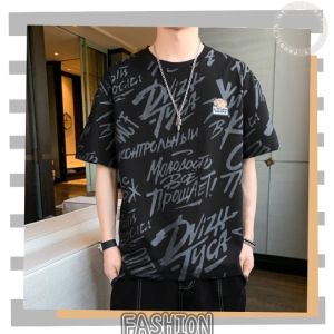 QDshop NEW เสื้อยืดผู้ชาย 🚦เสื้อผู้ชายแฟชั่น พิมพ์ลายสุด เนื้อผ้าคุณภาพดี สวมใส่ง่ายเหมาะกับผู้ชายสายเท่ สายหล่อ เสื้อผู้ชายสายที่ดี สายหล่อ สายเท่ สายคู่ สายใส่ทุกสภาพอากาศงานดีงานสมาร์ท 🧑💼