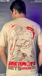 CLOWOR Sakamoto Taro Sakamoto Days Anime T-Shirt