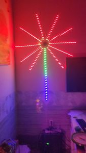 Đèn LED Pháo Hoa Cảm Ứng Âm Thanh Tự Động Nháy Theo Nhạc Điều Chỉnh Qua Điện Thoại Trang Trí Tết NOEL Siêu Đẹp