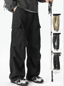 Wood soon | Straight American Style Versatile Mens Workwear Pants