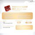 PINK Jelly Sleeping Mask ( Premium Glow Red Jelly ) Benings Clinic by dr. Oky Pratama. 