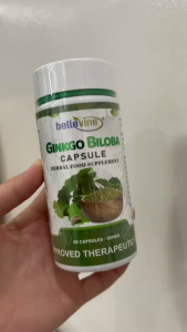 Bellevine Ginkgo Biloba 500 mg 60 Capsules – Brain Memory Booster & Focus Food Supplement