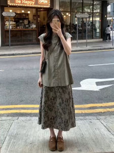 SENWA | Stylish Korean Style Petite Floral Dress Set