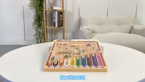 SKISOPGO Magnetic Color Number Maze Montessori Educational Learning Matching Toys for Toddlers