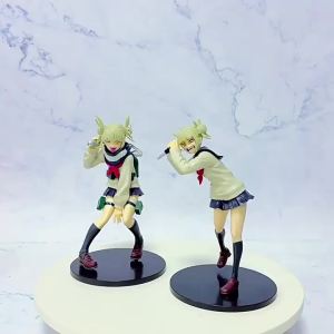 Bandai | MHA Toga Himiko Anime Figurine 15cm PVC Action Standing Model Toy Collectible Anime Doll Gift for Boys And Girls