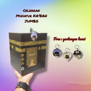 CELENGAN KABAH KUNCI JUMBO CELENGAN MEKAH JUMBO PAKAI KUNCI 15x20 cm VIRAL