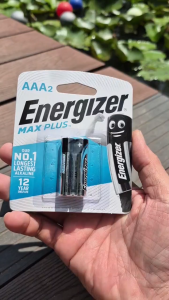 Vỉ 2 viên pin đũa AAA 1.5V Energizer MAX PLUS - Chính hãng
