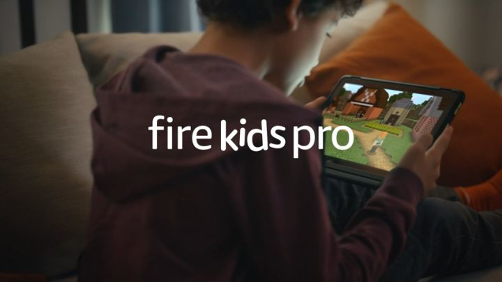 Amazon Fire HD 8 Kids Pro 10th Gen tablet, 8" HD, ages 6–12, 32GB