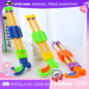 Cool Long Range Water Guns Pull-push Pump Type Outdoor Beach Pool Party Toys Water Blaster Shoot Safe for Kids