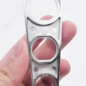 6-in-1 Faucet Aerator Key Wrench Zinc Alloy Tool for Easy Installation/Removal to Save Water in Kitchen & Bath