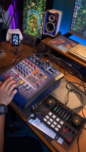 BOMGE PMX402D 6 channel audio mixer amplifier audio system professional sound powered 2 Professional Audio Mixer with DJ Sound Mixer Console USB MP3 Jack for home stage performances weddings conferences