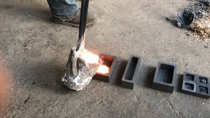 PHYHOO Yuanbao graphite oil tank Ingot gold silver copper for casting gold and silver jewelry