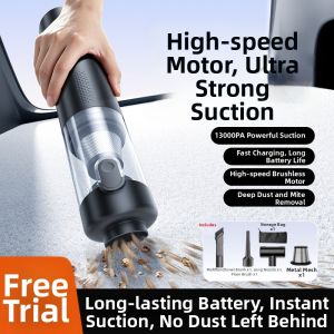 HELLOLEIBOO | 5-in-1 Wireless Handheld Car Vacuum