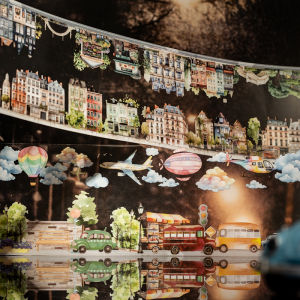 Dải Băng PET Không Dính Được Thiết Kế Theo Phong Cách Phong Cảnh Dọc Và Ngang Liền Mạch Vật Liệu Trang Trí Chống Thấm Nước Cho Sổ Tay