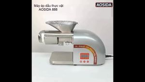 Máy ép dầu thực vật dùng cho gia đình quán ăn. Thương hiệu Anh Quốc cao cấp Aosida - WF-ZN168. Công suất 1800W