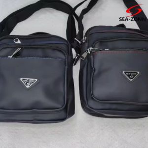 Waterproof Sling Bag Men Shoulder Bag 6 Zippered Pockets Large Capacity Men Crossbody Bag SILANG SAIZ BESAR