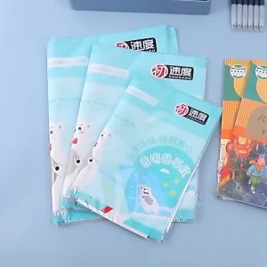 LILY&ADORA M/L 10 Sheets Transparent Self-adhesive Book Wrap Protective Cover M/L Waterproof Film Diamond Wrapper
