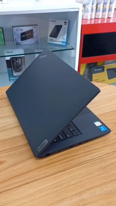 ThinkPad L14 Gen 3 - Laptop Lenovo Core I5-1235U / 24GB RAM / 512GB SSD / 14" FHD / Windows 11 Original / Laptop Baru Garansi 1 Tahun / Black