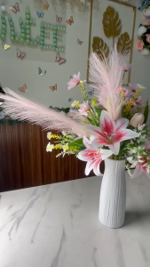 Plastic Vase Is Not Broken Nordic Style Home Flower Arrangement Flower Arrangement Living Room Bedroom Office Decoration Modern Minimalist