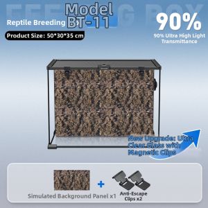 Tailwise | Pet Reptile Terrarium Glass Tank