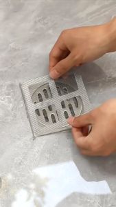 Stiker Saringan Rambut untuk Kamar Mandi / COVER STIKER SARINGAN RAMBUT