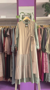 Terbaru Gamis Dress Jumbo Muslimah Ethica Kagumi 274 Elfa 270 Kashmeer Green lediorza Limited