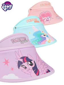 My Little Pony Childrens Sun Hat Girls Outdoor Sun Protection Hat Big Brim Empty Top Hat Ice Queen Elsa Girl Summer Gift