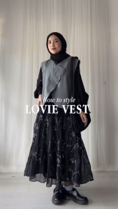 Lovie Vest Rompi Outer Wanita: Pilihan Rompi Stylish & Casual