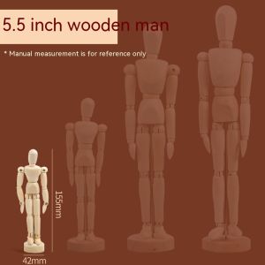 Sketch Drawing Mannequin Model Wooden Hand Model Human Artist Models Flexible Jointed Hand 5.5-12 Inches Tall Movable Limbs
