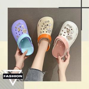 LHshoess สินค้าใหม่ พร้อมส่ง รองเท้าแตะหัวโตสไตล์เกาหลี งานดี งานปัง สั่งด่วน หัวโตสีทูโทน วัสดุยาง EVA นิ่ม เบา ใส่สบายสุดๆ มาแรงแบบฉุดไม่อยู่แล้วจ้า รีบมากดก่อนของหมดน๊าาา