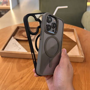 MagSafe Transparent iPhone 17 pro Max Case Anti-Fall Male Female Version Simple Modern Protection Cover for Apple 16 15 14 13 12 11