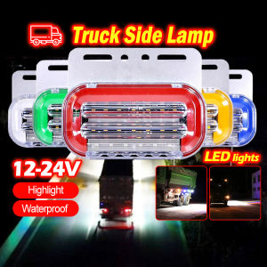 Side Light for Truck 24v 12v Waterproof Side Marker Light LED Truck Bus Boat Truck Side Light Clearance Lights
