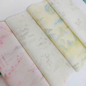 Cross Stitch Kits National Style Brightly Colored Cloth Background Fabric Cloth DIY Cloth Fabric Stylish Cloth 16ct 28ct Colorful Cloth